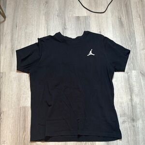 Jordan Black Short Sleeve Tee Iconic Jumpman